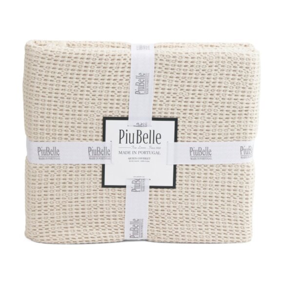 PIUBELE Made In Portugal Waffle Layering Blanket - Picture 1 of 2